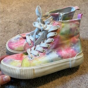 Cat & Jack Tie Dye High-Top Sneakers